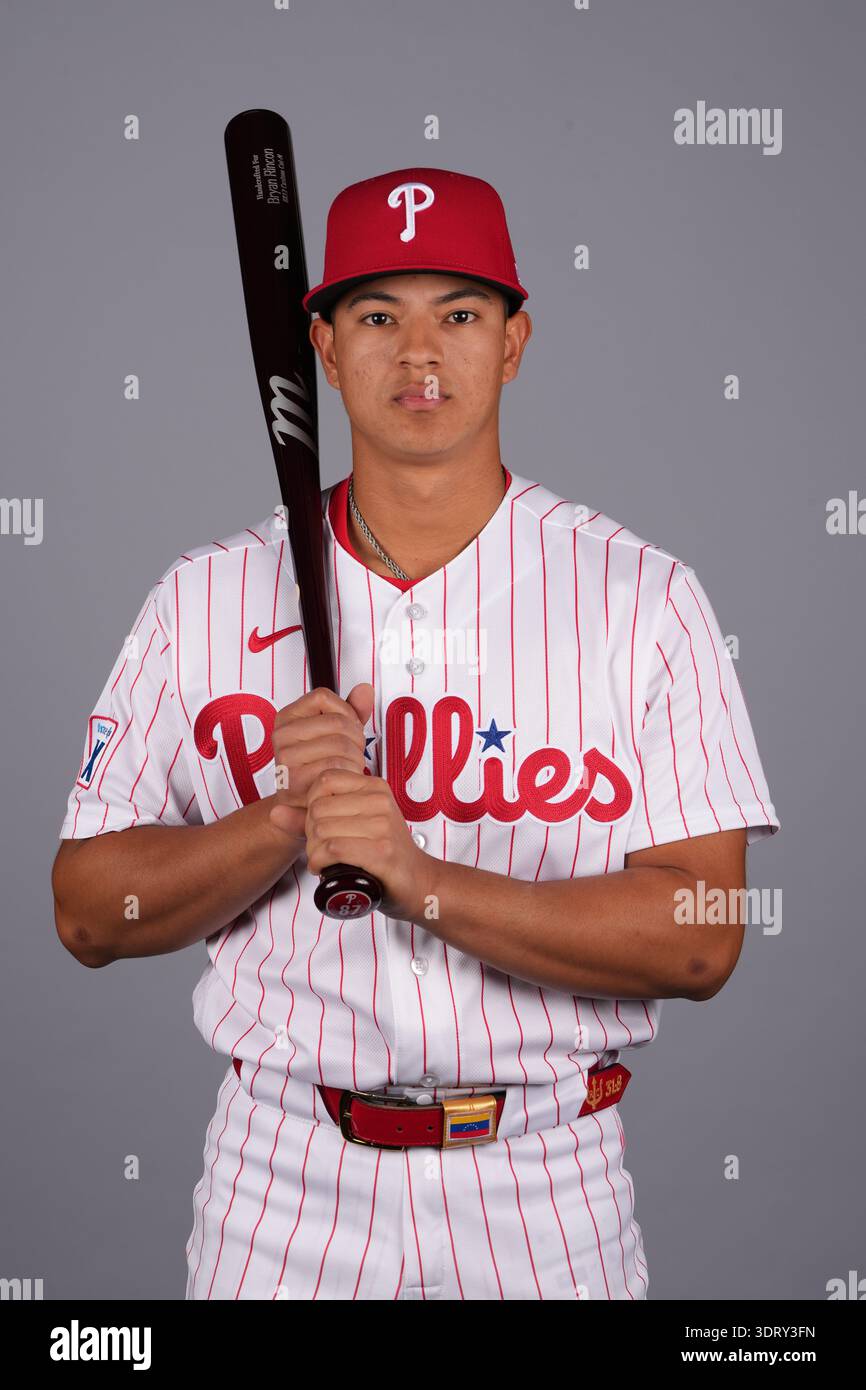 This is a 2026 photo of Bryan Rincon of the Philadelphia Phillies ...