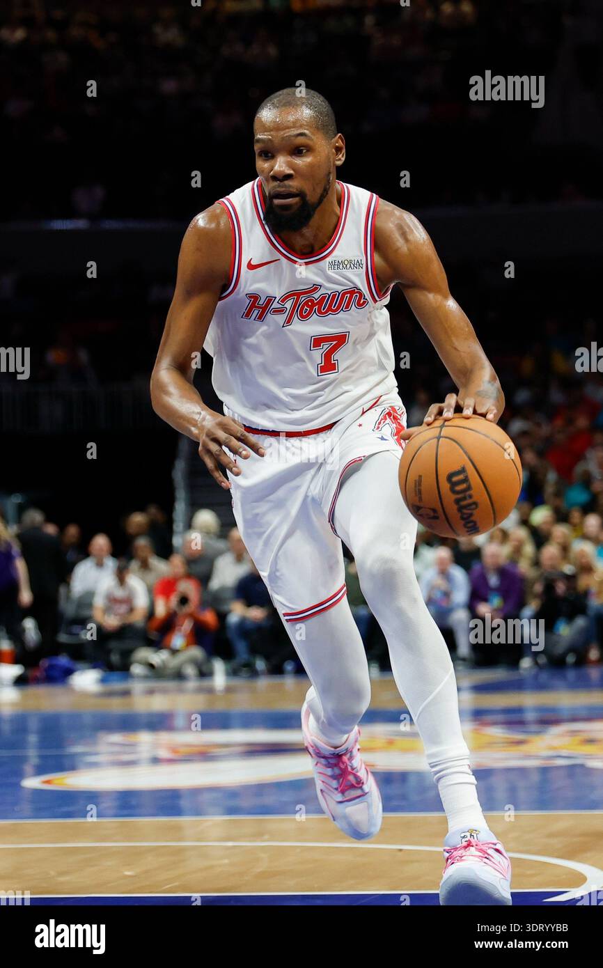 Redmon Rockets Houston Rockets forward Kevin Durant drives to the basket against the ...