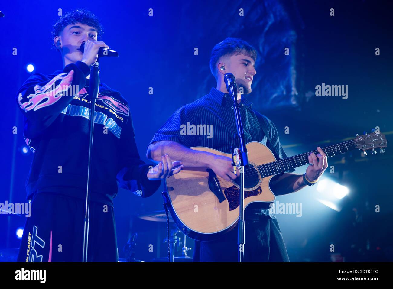 Nicolas Alves And Josh Olliver Of December 10 Perform During Their Nicolas Alves And Josh Olliver Of December 10 Perform During Their