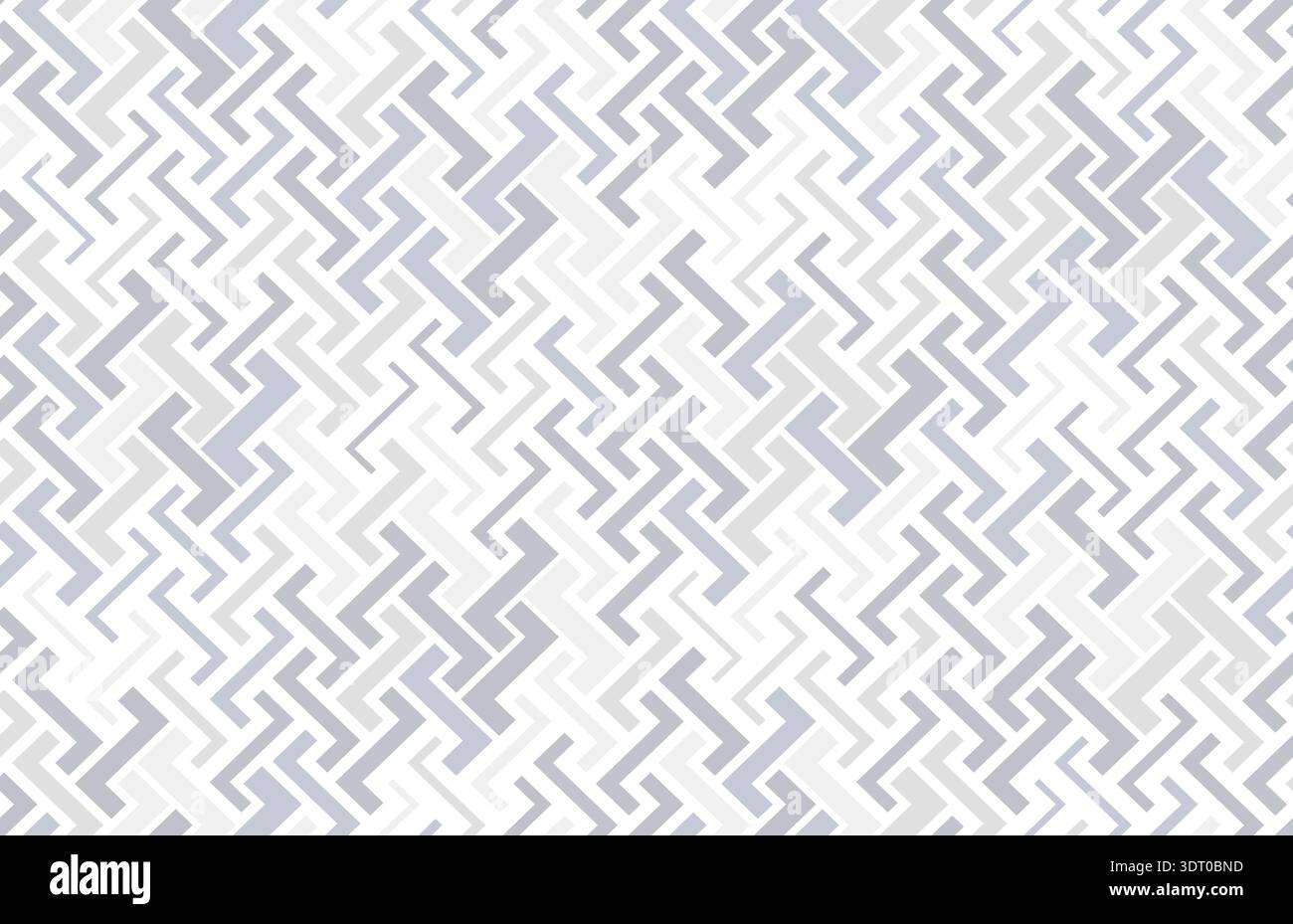 Abstract geometric pattern with stripes, lines. Seamless vector background. White and grey, color ornament. Simple lattice graphic design Stock Vector
