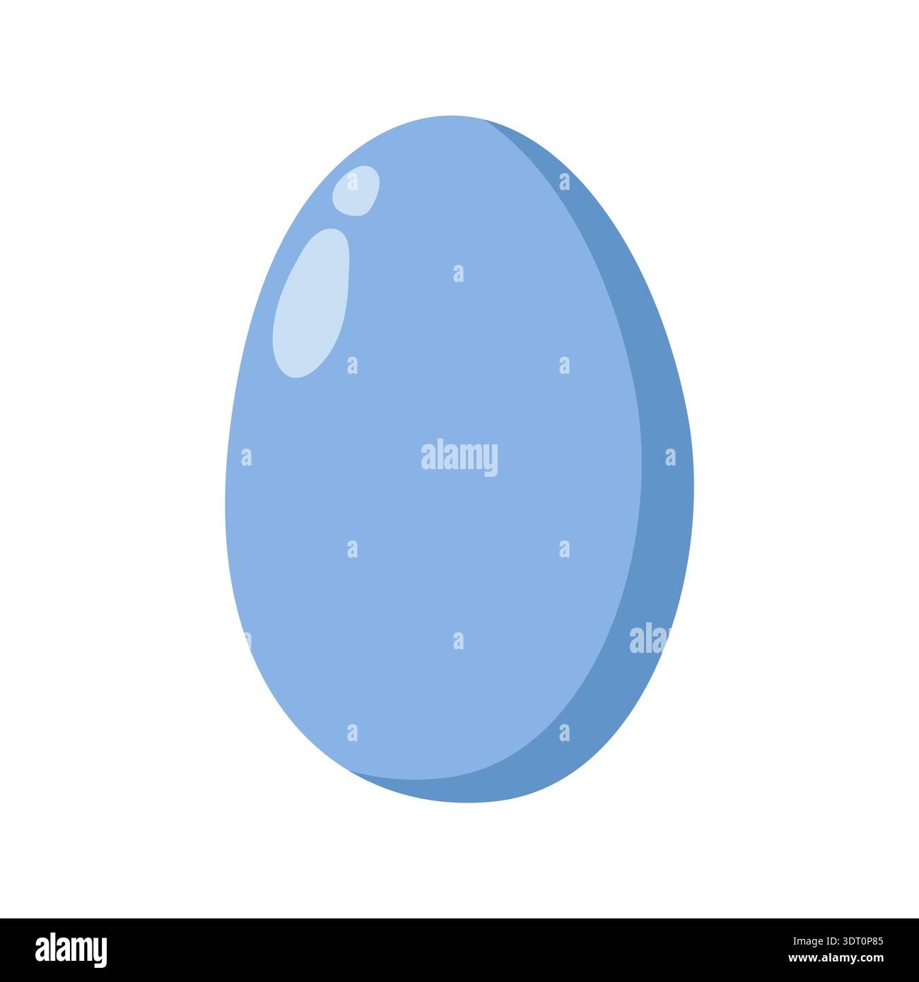 Blue Water Droplet Illustration Stock Vector