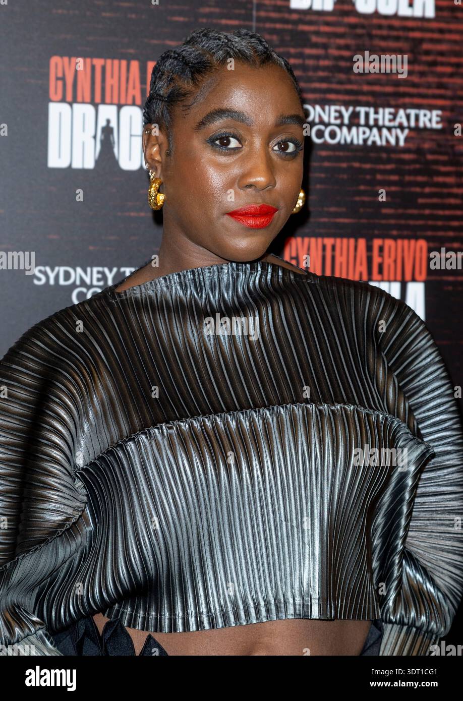 17 Feb 2026, London, England, UK - Lashana Lynch attending the