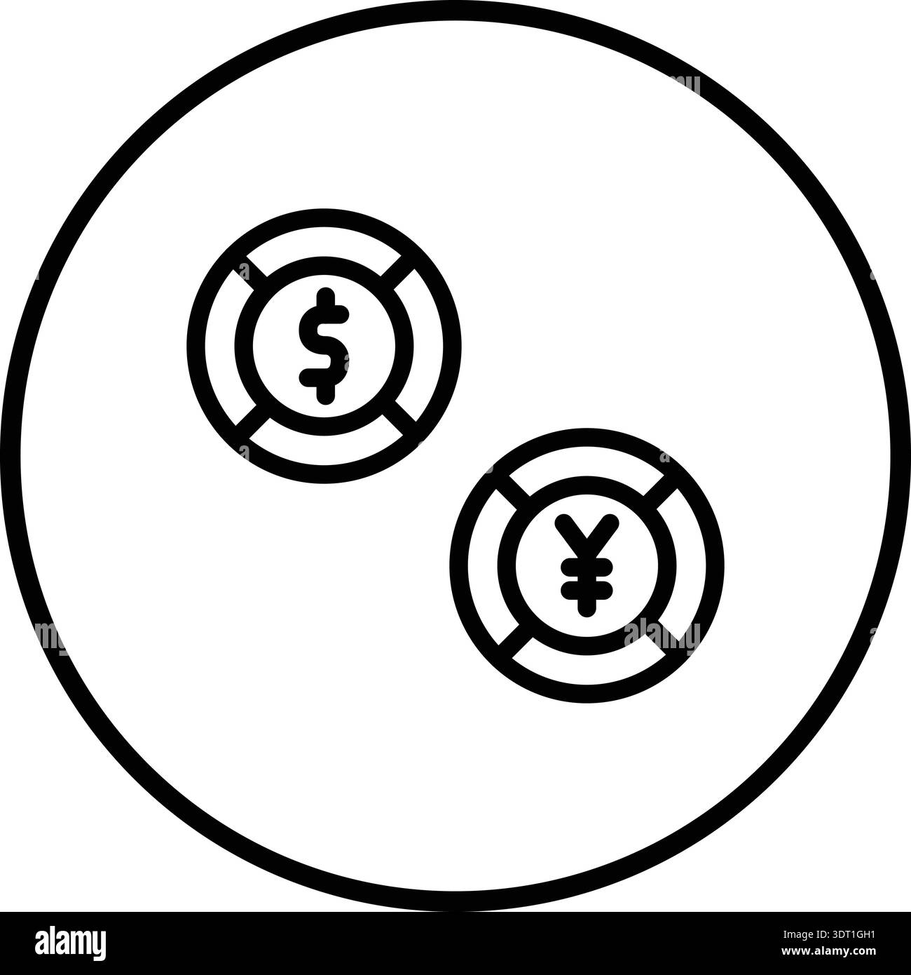 Currency design concept Black and White Stock Photos & Images - Alamy