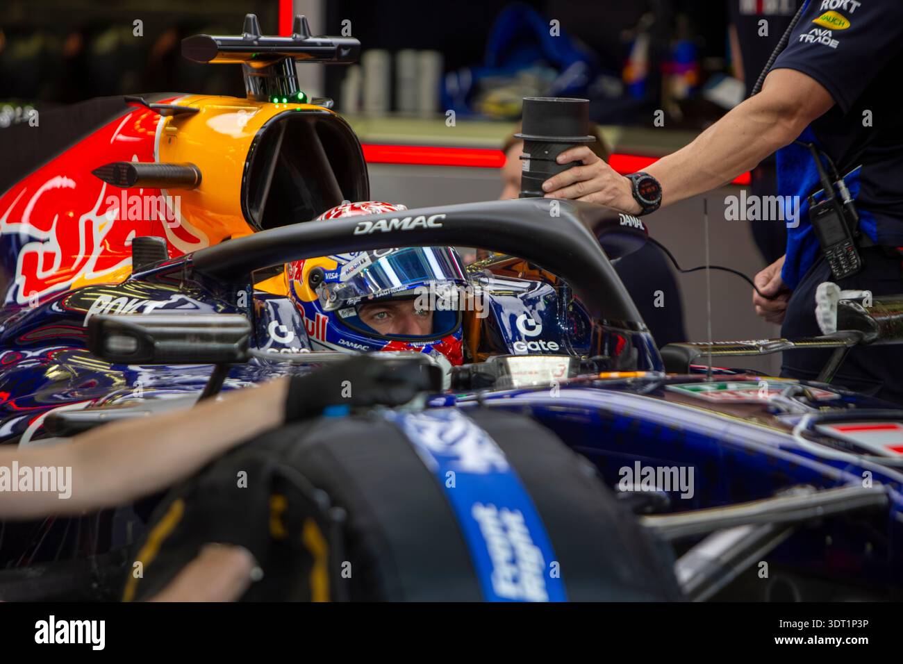 Max Verstappen, Oracle Red Bull Racing, drives during Day 2 of Formula ...