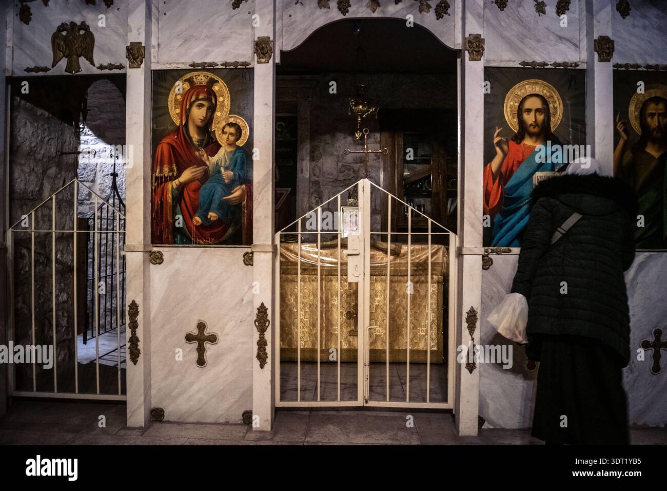 Jerusalem, Israel, 19 February 2026 Inside the Prison of Christ at the ...