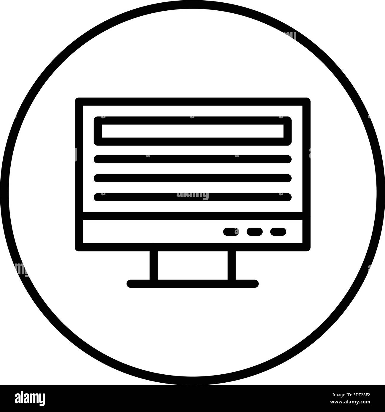 Booking online Vector Icon Design Illustration Stock Vector