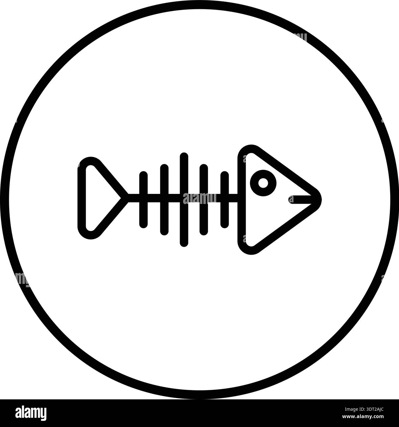 Fish tail Vector Icon Design Illustration Stock Vector