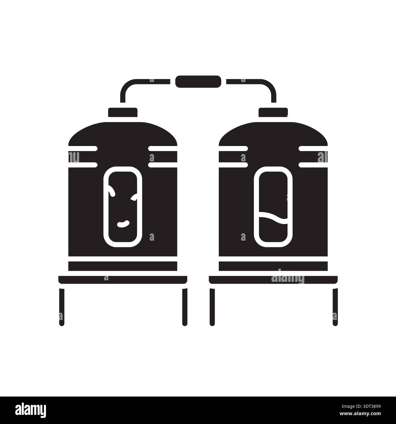 olive refining color flat icon. Vector isolated element. Editable stroke. Stock Vector