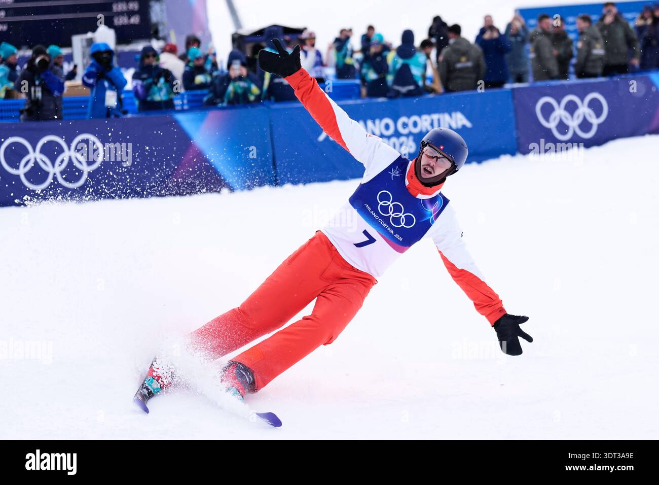 Noe Roth Designer Switzerland's Noe Roth celebrates during the men's freestyle skiing ...