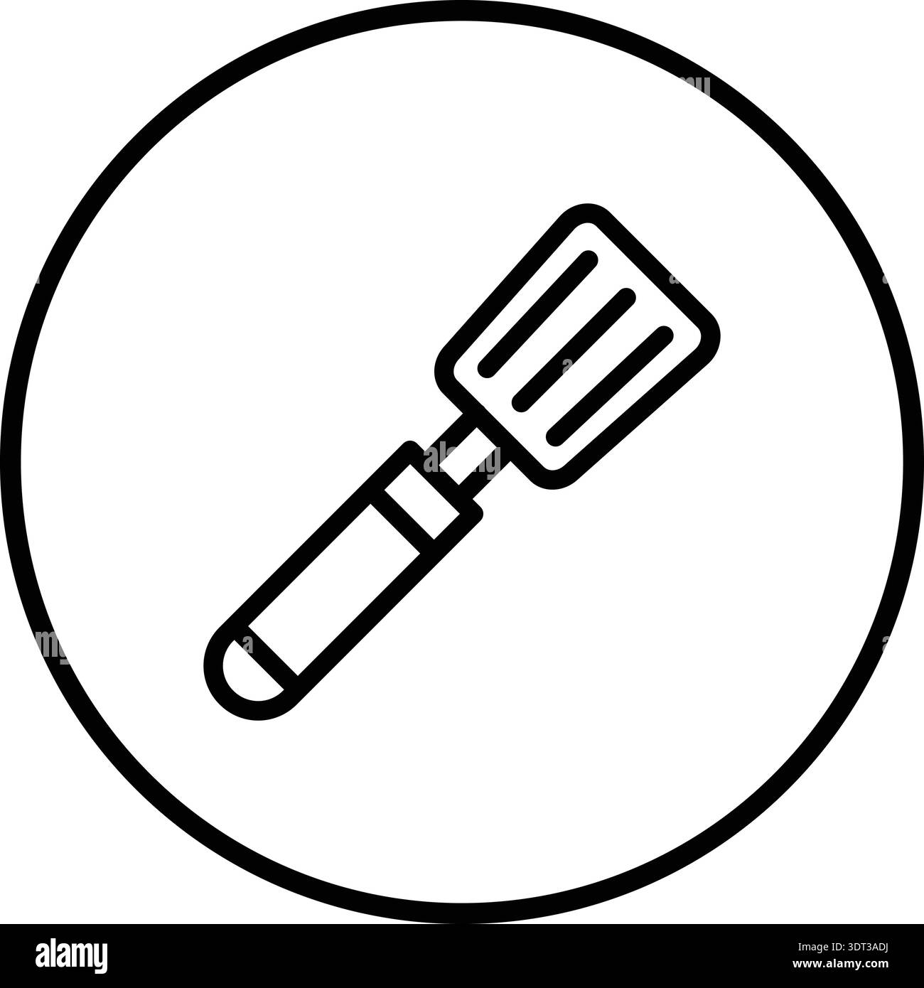 Spatula Vector Icon Design Illustration Stock Vector