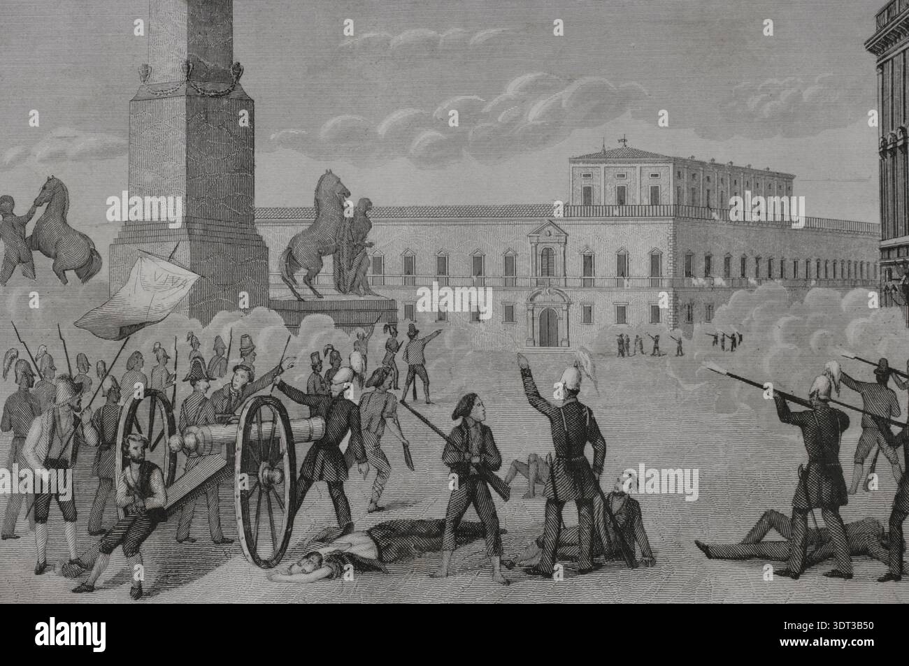 Italie roma piazza del quirinale hi-res stock photography and images ...