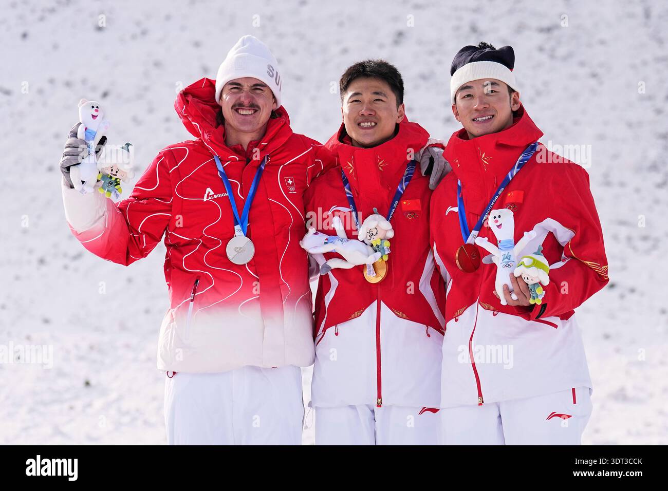 Noe Roth Designer From left, silver medalist Switzerland's Noe Roth, gold medalist China ...