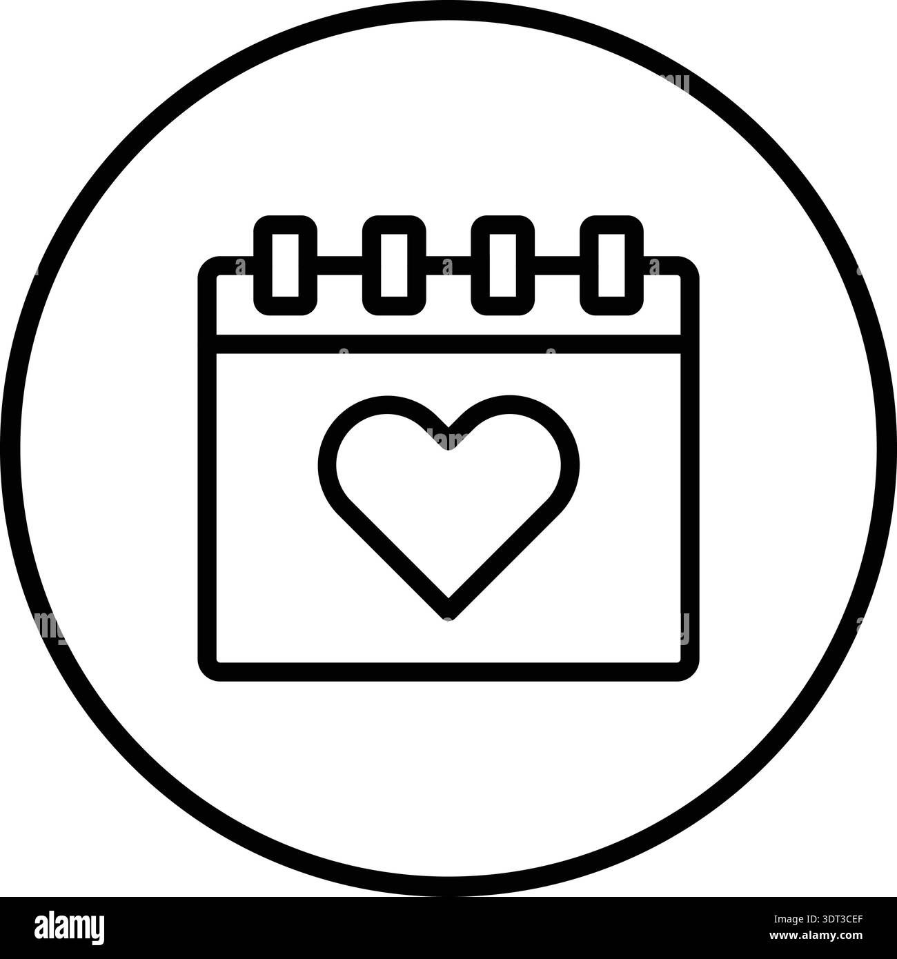 Calendar Vector Icon Design Illustration Stock Vector