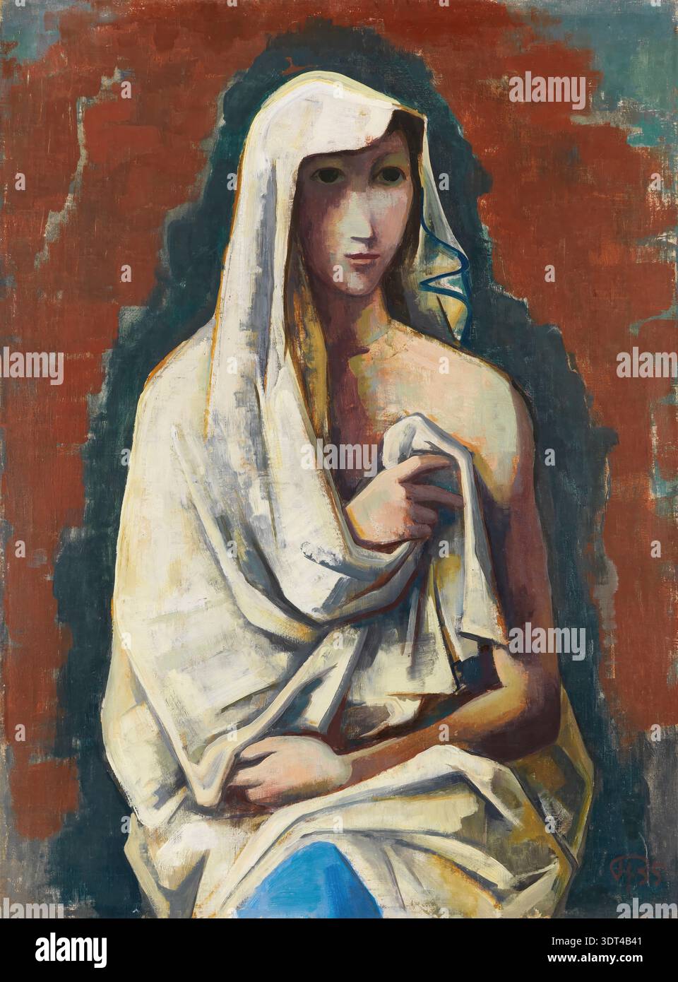 Karl Christian Ludwig Hofer, auch Carl Hofer (geb. 11. Oktober 1878, gest. 3. April 1955), deutscher Maler des Expressionismus und des expressiven Realismus. Hier sein Werk Sibylle (1935), Gem?lde, Reproduktion des Gem?ldes, Originalzustand, Kunstwerk, Historisch Stock Photo