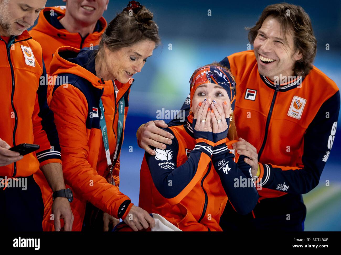 MILAN - Antoinette Rijpma de Jong during the 1500 meters long track ...