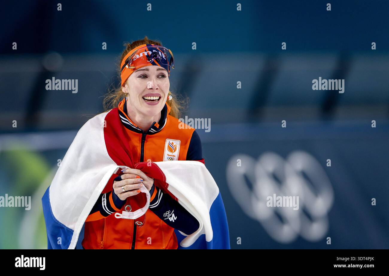 Rudolf Rijpma MILAN - Antoinette Rijpma de Jong during the 1500 meters long track ...