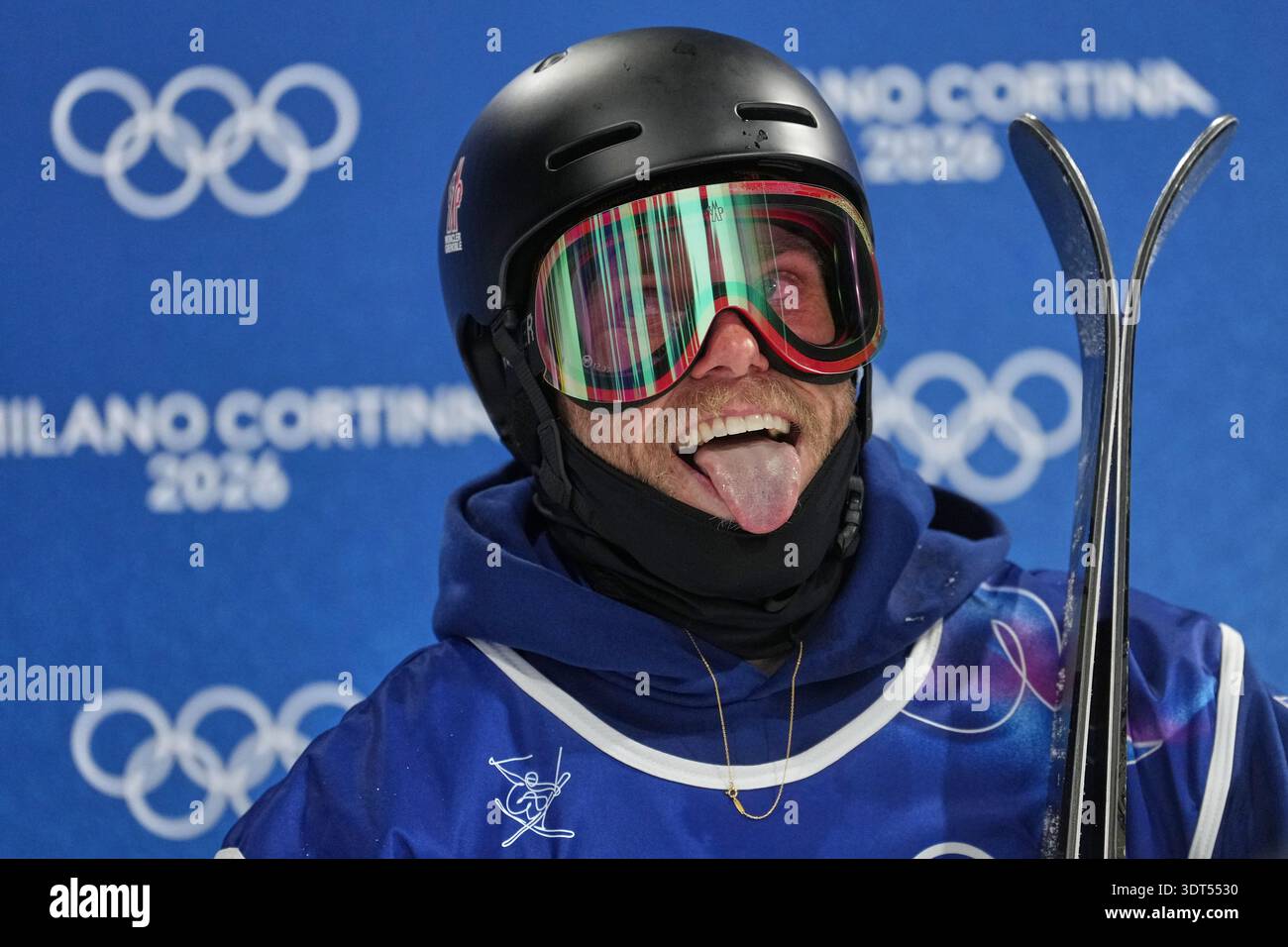 Britain s Gus Kenworthy Reacts During The Men s Freestyle Skiing britain-s-gus-kenworthy-reacts-during-the-men-s-freestyle-skiing