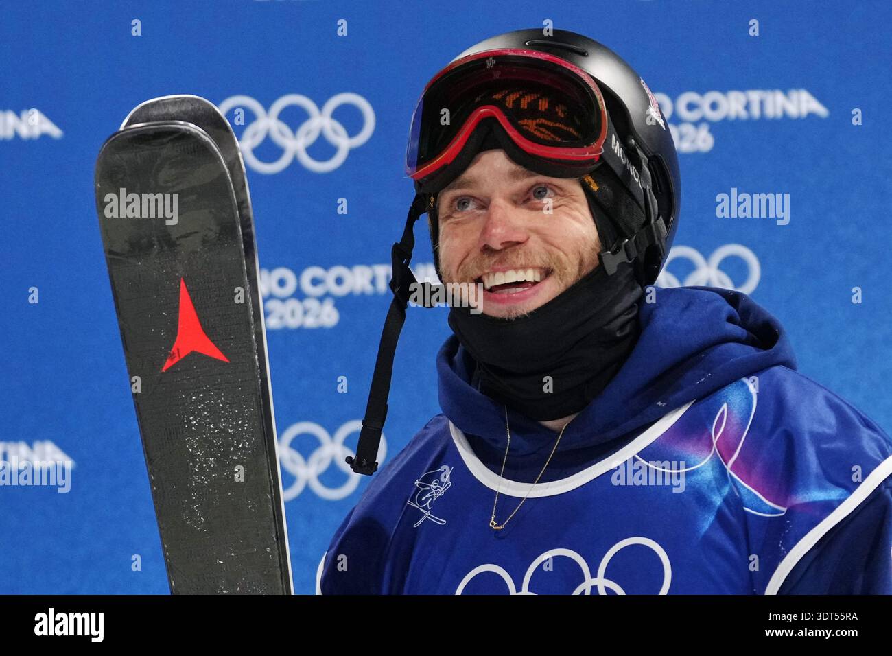 Britain s Gus Kenworthy Reacts During The Men s Freestyle Skiing britain-s-gus-kenworthy-reacts-during-the-men-s-freestyle-skiing