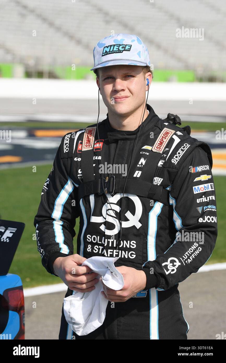ATLANTA, GA - FEBRUARY 20: Tyler Reif (#42 Niece Motorsports Precision ...