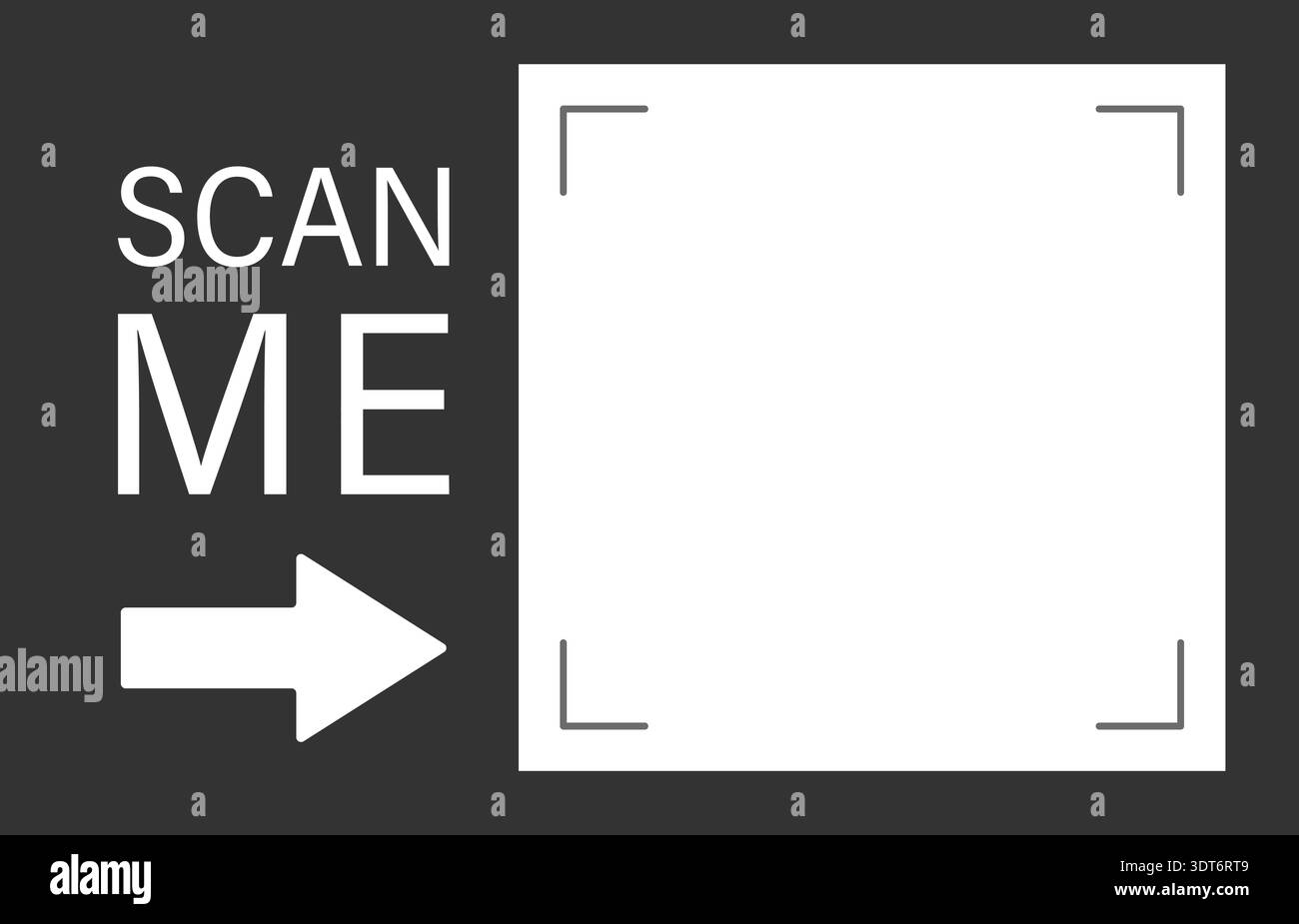 Scan QR code. Click CTA icon or button in square Frame with arrow ...