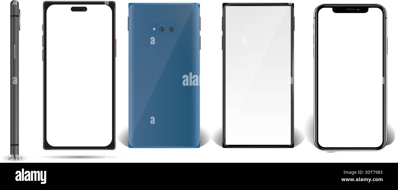 Multiple angle phone views hi-res stock photography and images - Alamy