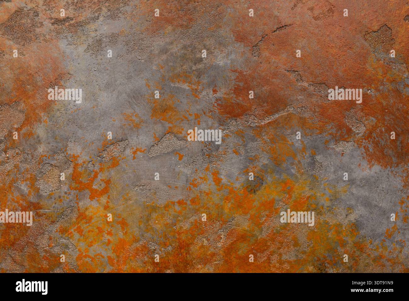 Collage of Textured Surfaces in a Warm Color Palette With Orange and ...