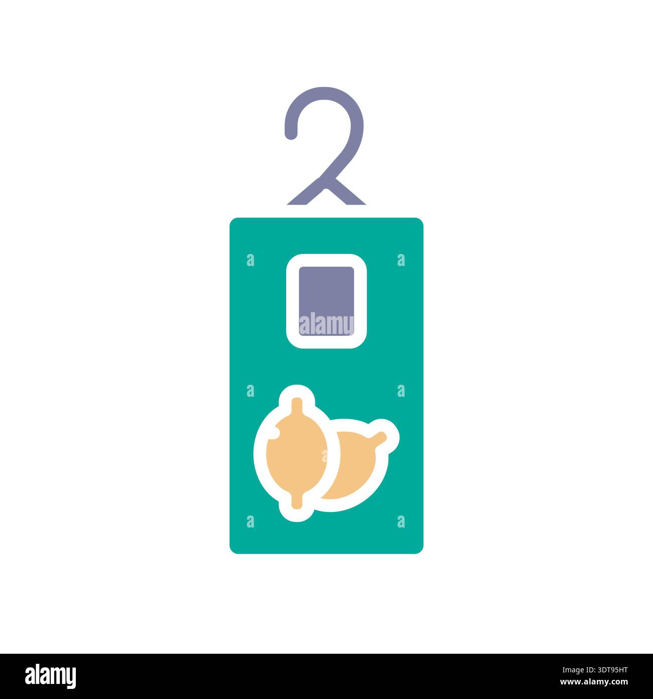 Sachet black line icon. Vector isolated element.Editable stroke Stock Vector