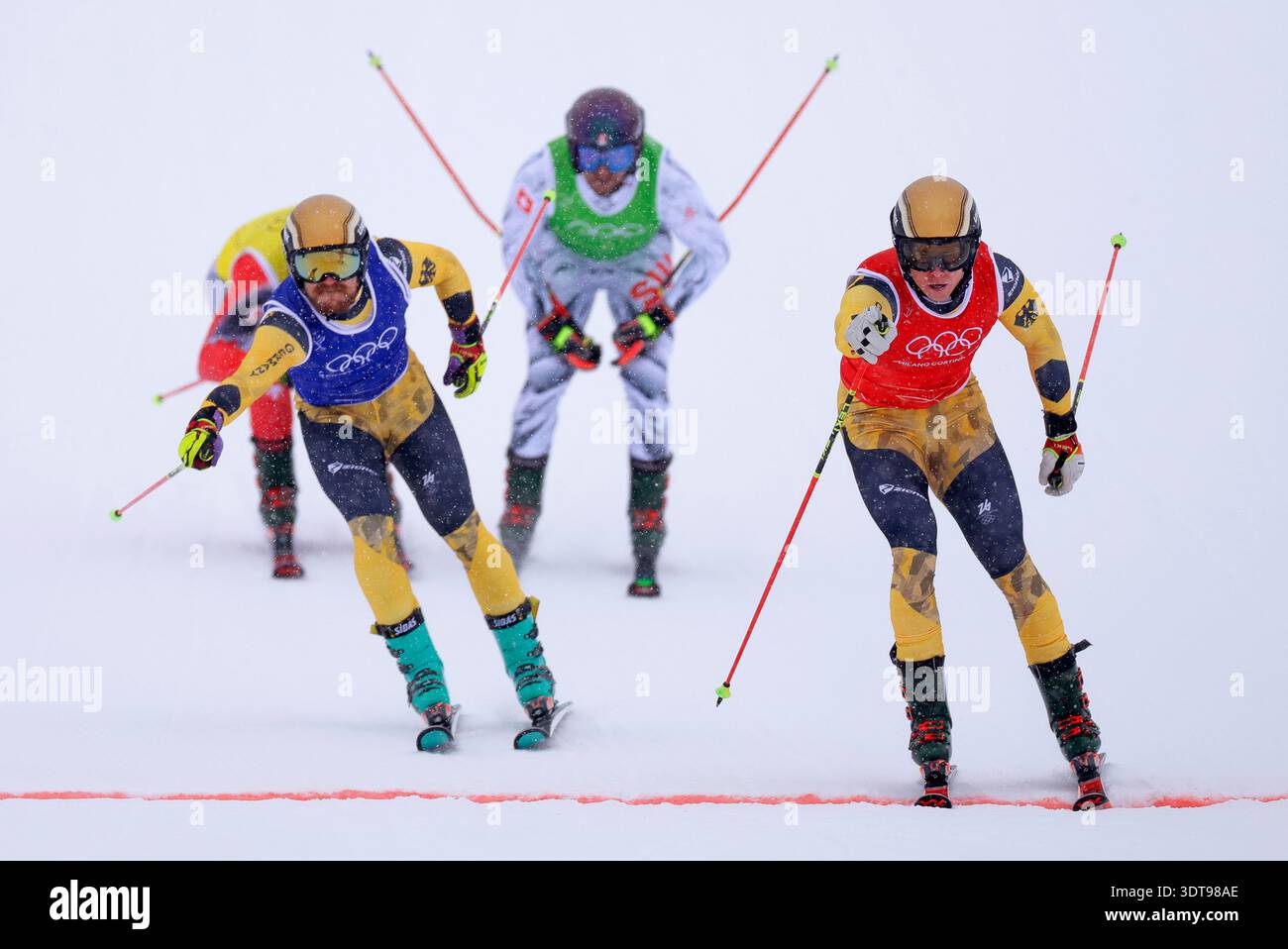 21 February 2026, Italy, Livigno: Olympia, Olympic Winter Games Milan ...