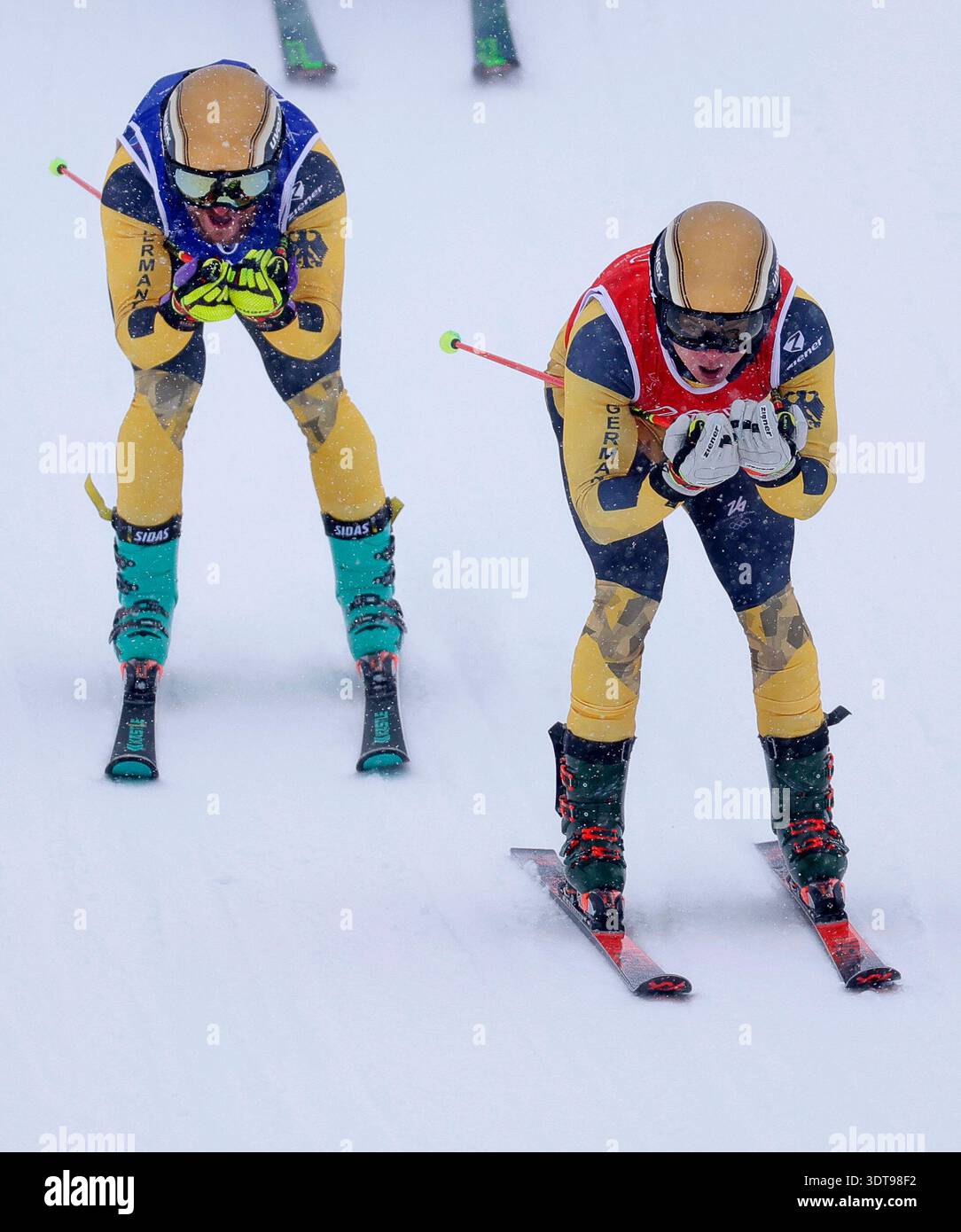 21 February 2026, Italy, Livigno: Olympia, Olympic Winter Games Milan ...