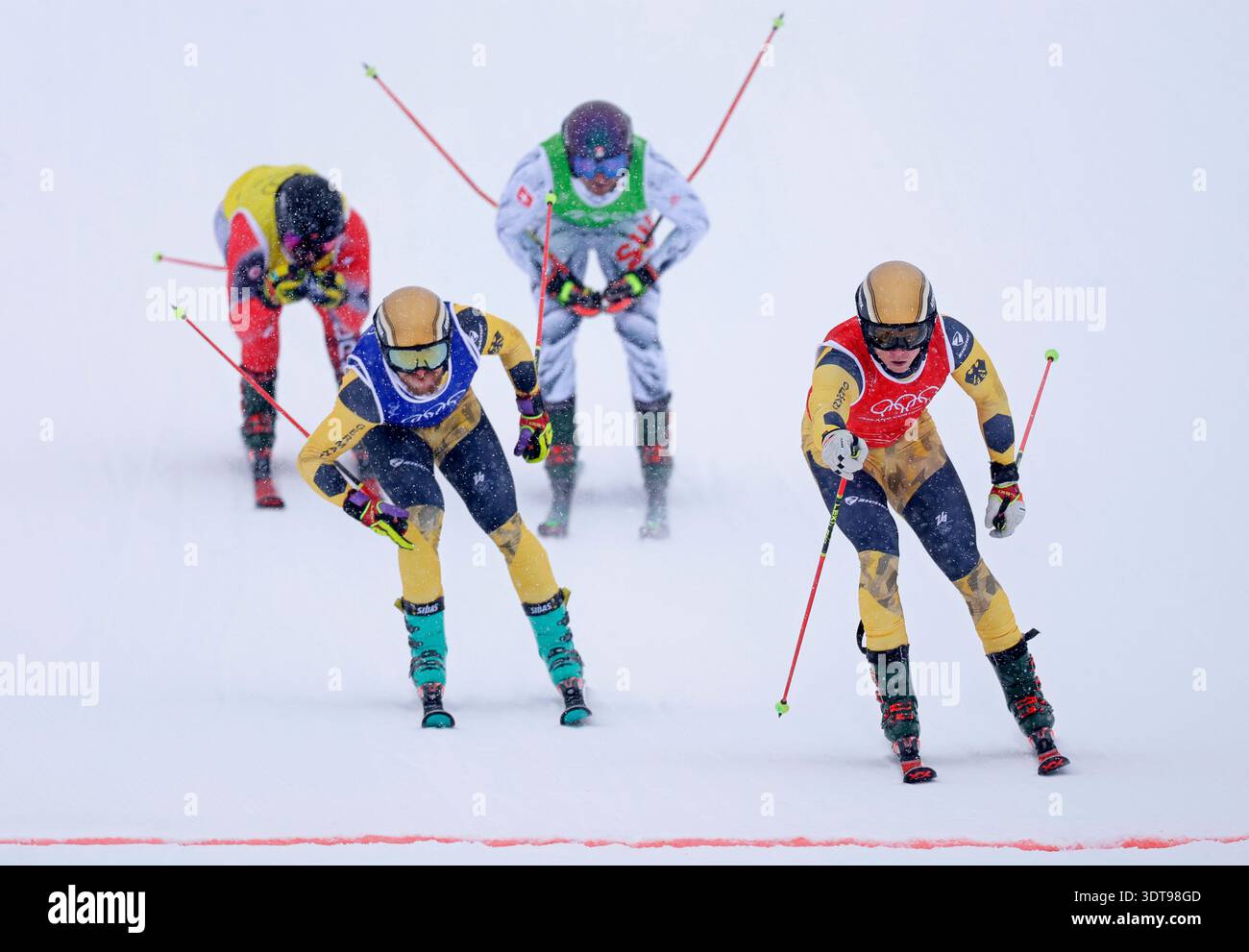 21 February 2026, Italy, Livigno: Olympia, Olympic Winter Games Milan ...