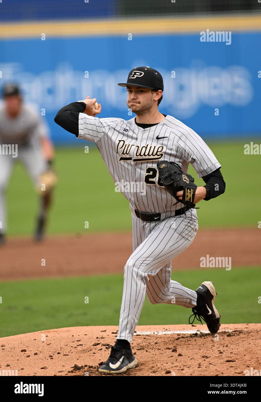 ROUND ROCK, TX - FEBRUARY 23: Purdue Boilermakers pitcher Cole Van ...