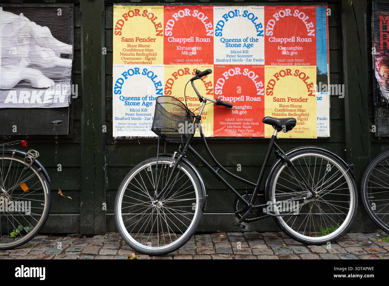 Syd For Solen music festival flyers, Copenhagen, Denmark Stock Photo