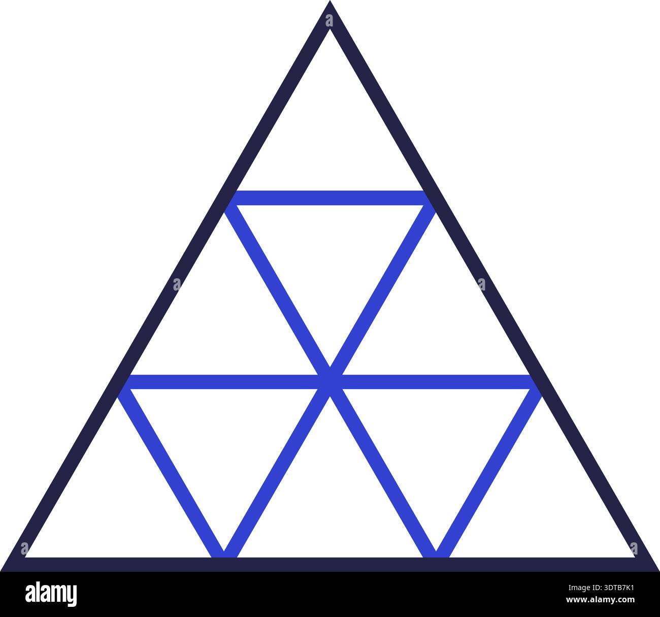 Modern inverted triangles hi-res stock photography and images - Alamy