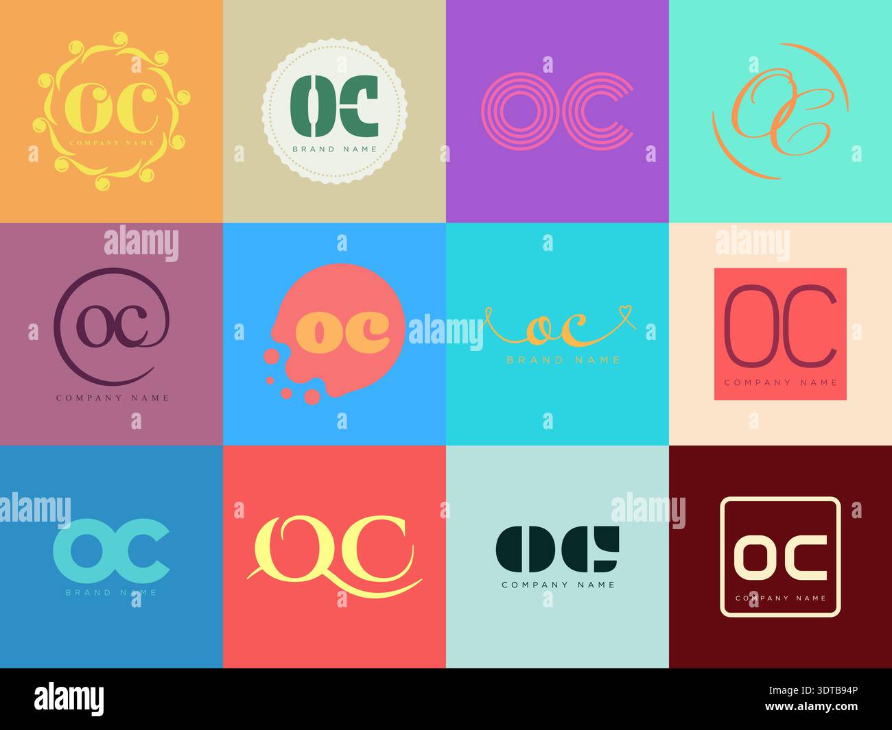 Oc Lettering Cute Oc text hi-res stock photography and images - Alamy