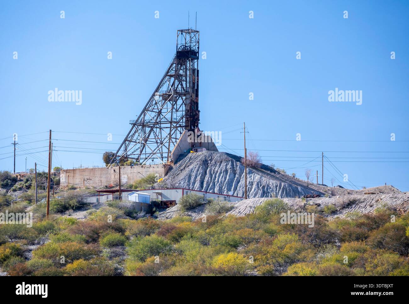 Miami, Arizona - Copper mine. Stock Photo