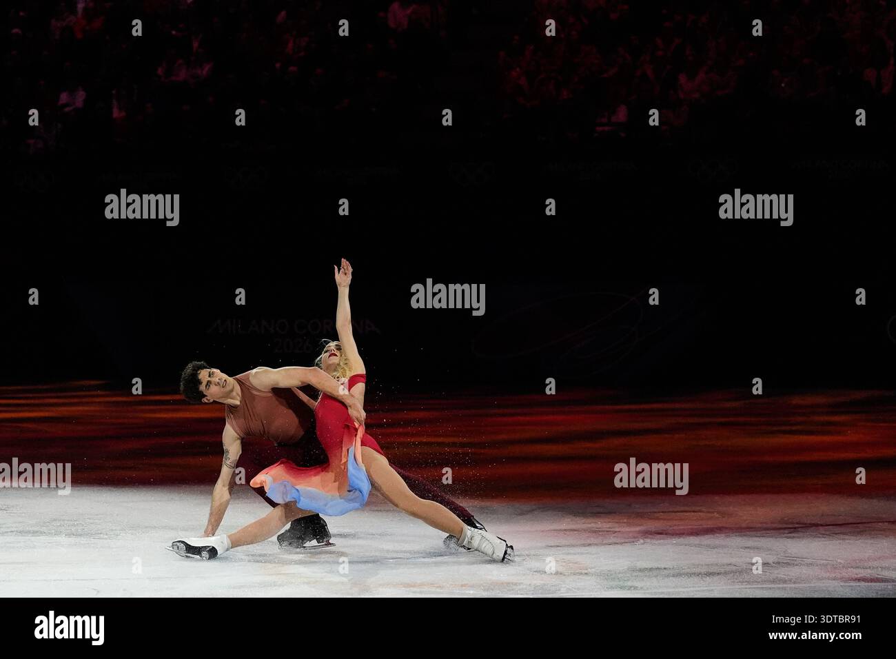 Piper Gilles and Paul Poirier of Canada perform during the figure