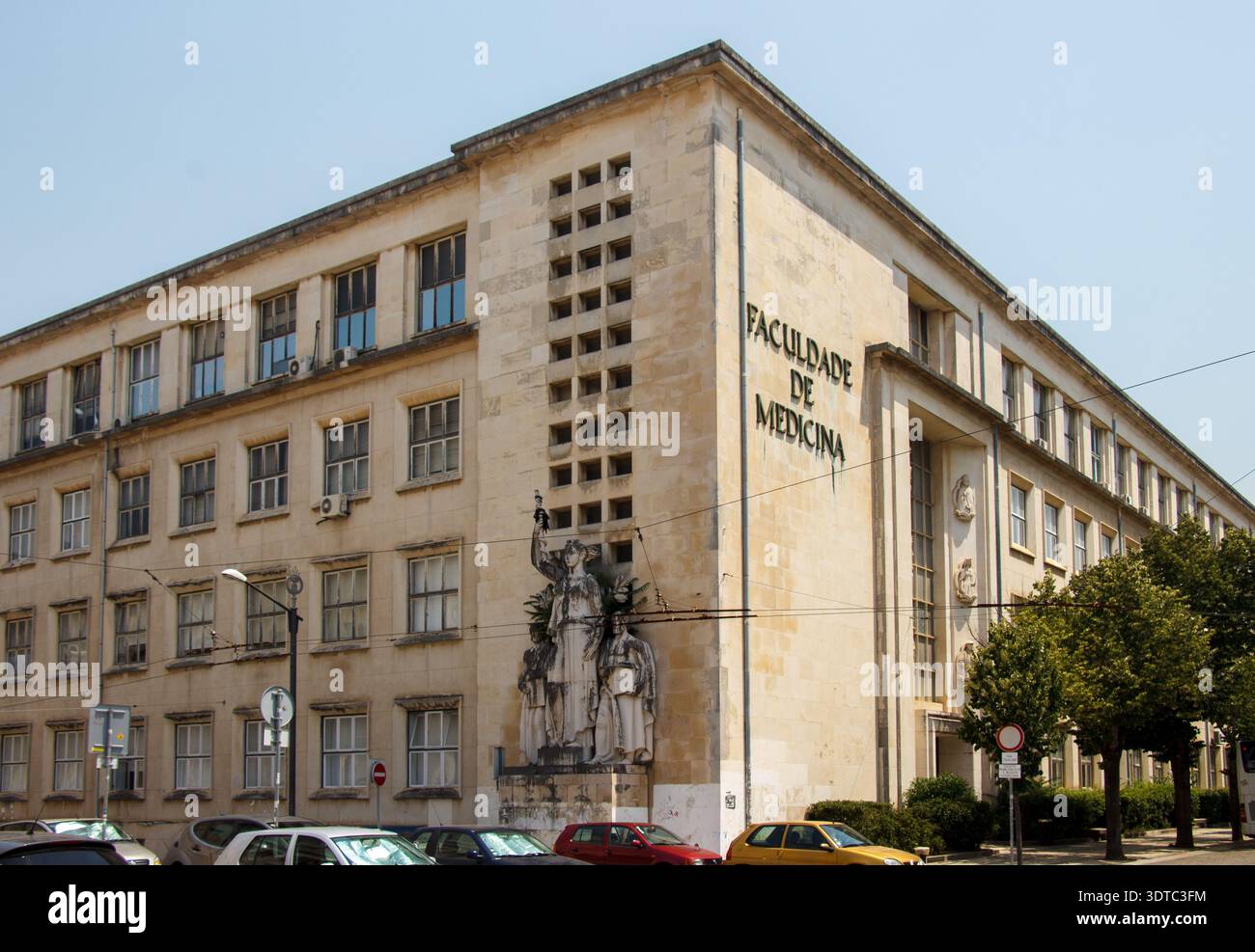 The Faculdade de Medicina (Medical shool) of the University of Coimbra, Coimbra, Portugal Stock Photo