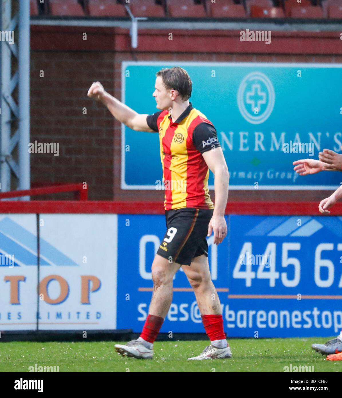 Partick Thistle's Alex Samuel (#9) after the William Hill Championship ...