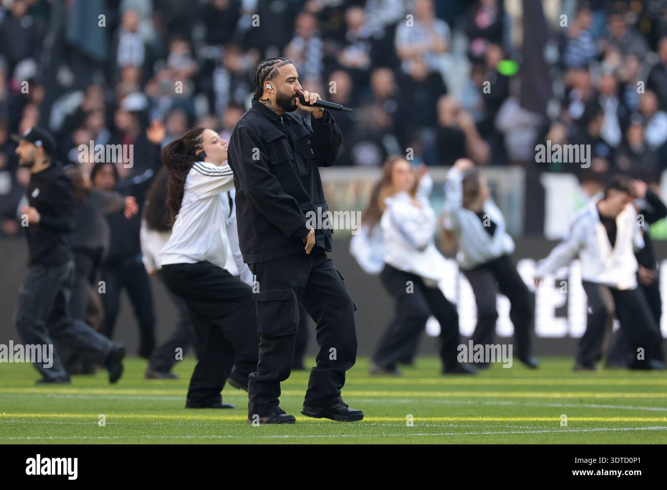 Turin, Italy, 21st February 2026. Moroccan American rapper French ...