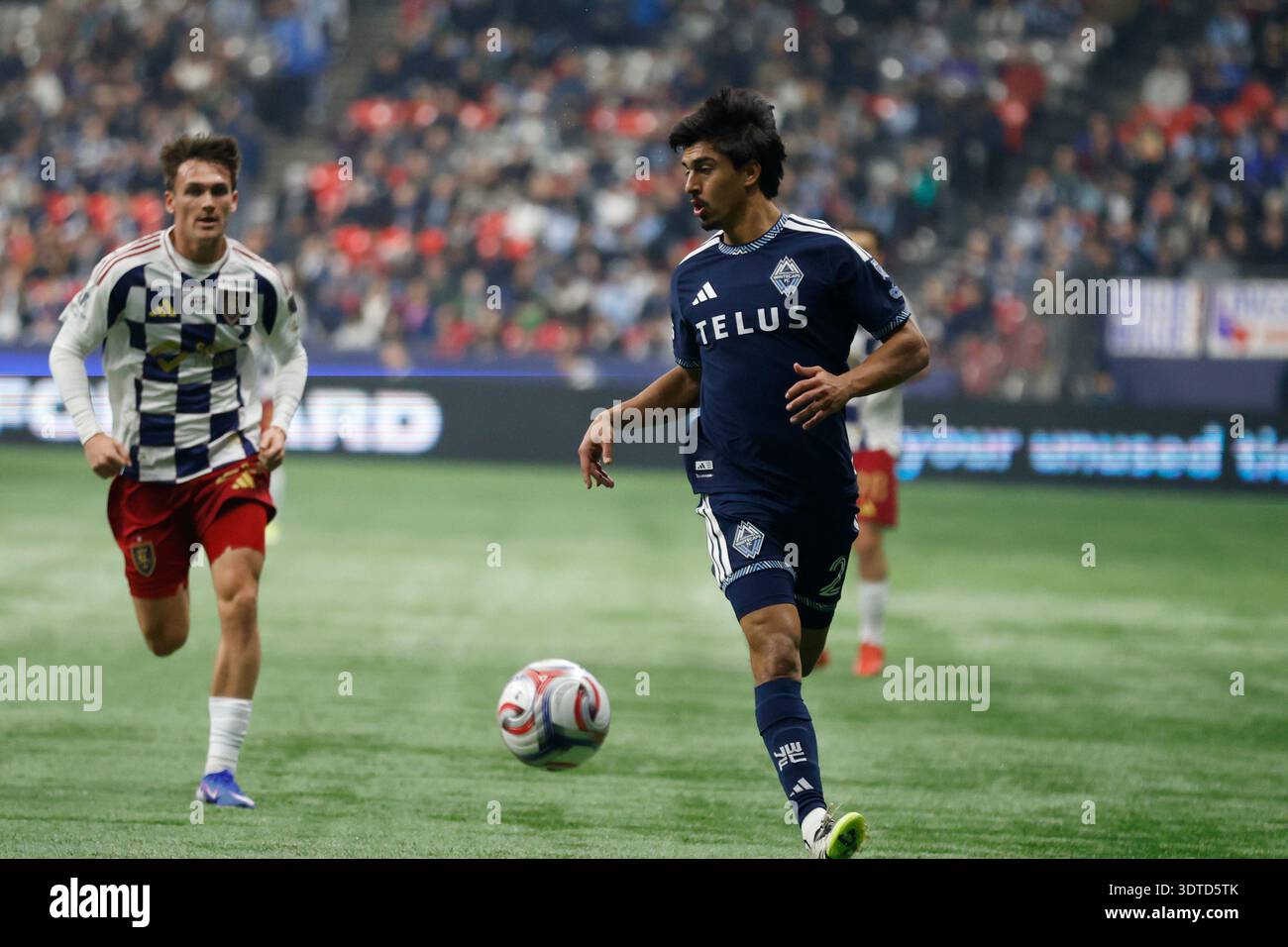 Laborda VANCOUVER, BC - FEBRUARY 21: Defender Mathías Laborda (2) of Vancouver ...
