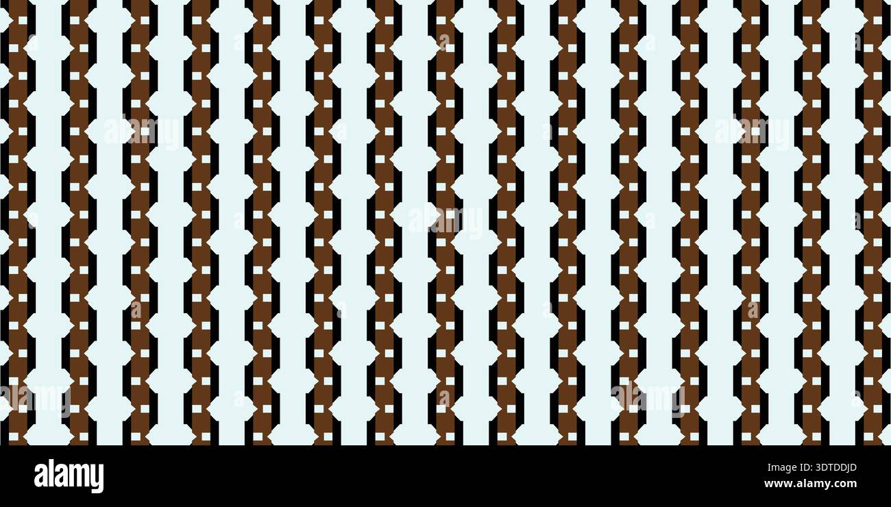Vertical Stripe Seamless Pattern Geometric Textile Fabric Background. Stock Vector