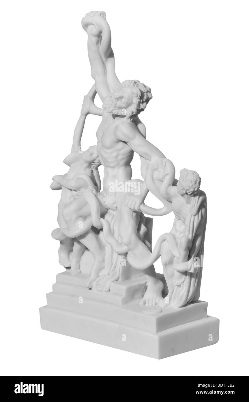 The statue of Laocoon and His Sons, also called the Laocoon Group