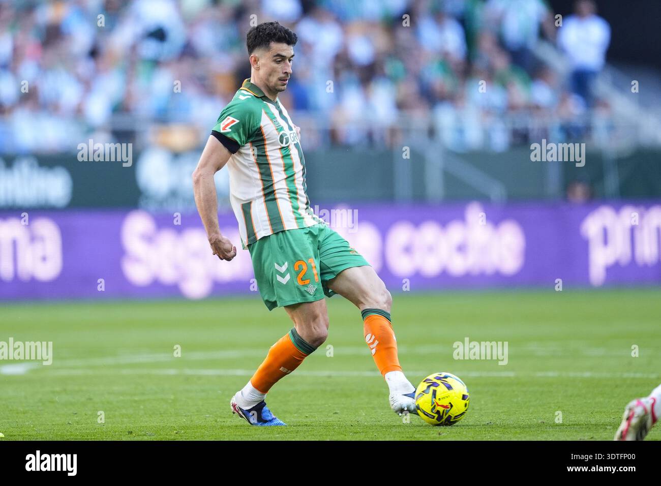 Marc Roca of Real Betis during the Spanish championship LaLiga football ...
