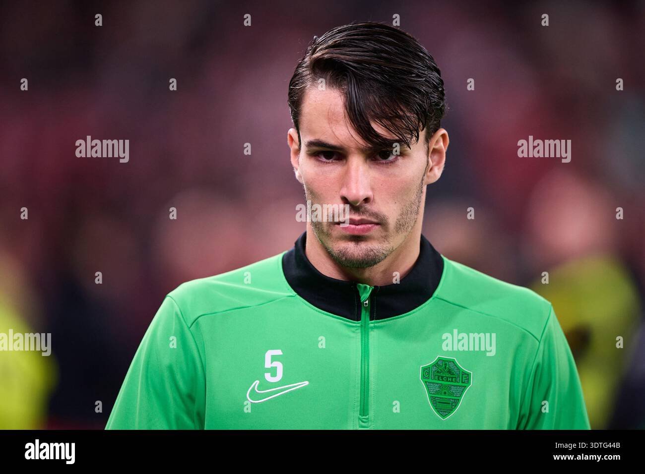 Federico Redondo of Elche during the Spanish championship LaLiga football  match between Real Madrid and Elche CF on 14 March 2026 at Bernabeu stadium  in Madrid, Spain Stock Photo - Alamy