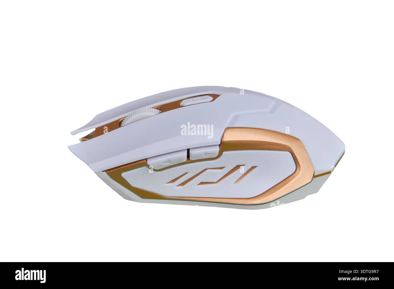 wireless mouse with keys isolated on white background Stock Photo