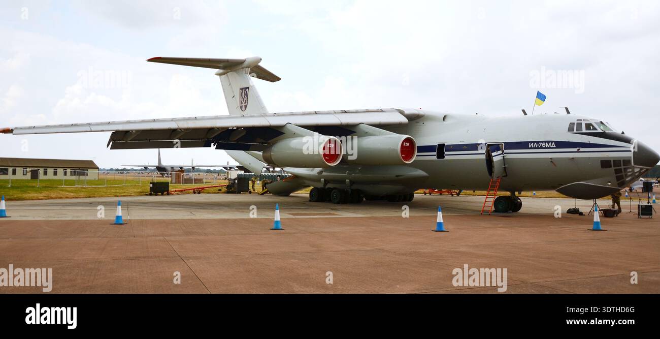 76md Ukrainian Air Force Ilyushin Il-76MD 78820 Stock Photo - Alamy