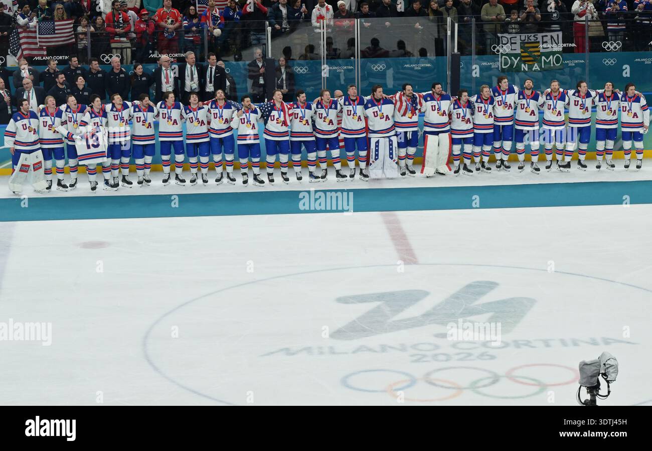 22 February 2026, Italy, Mailand: Olympia, Olympic Winter Games Milan ...