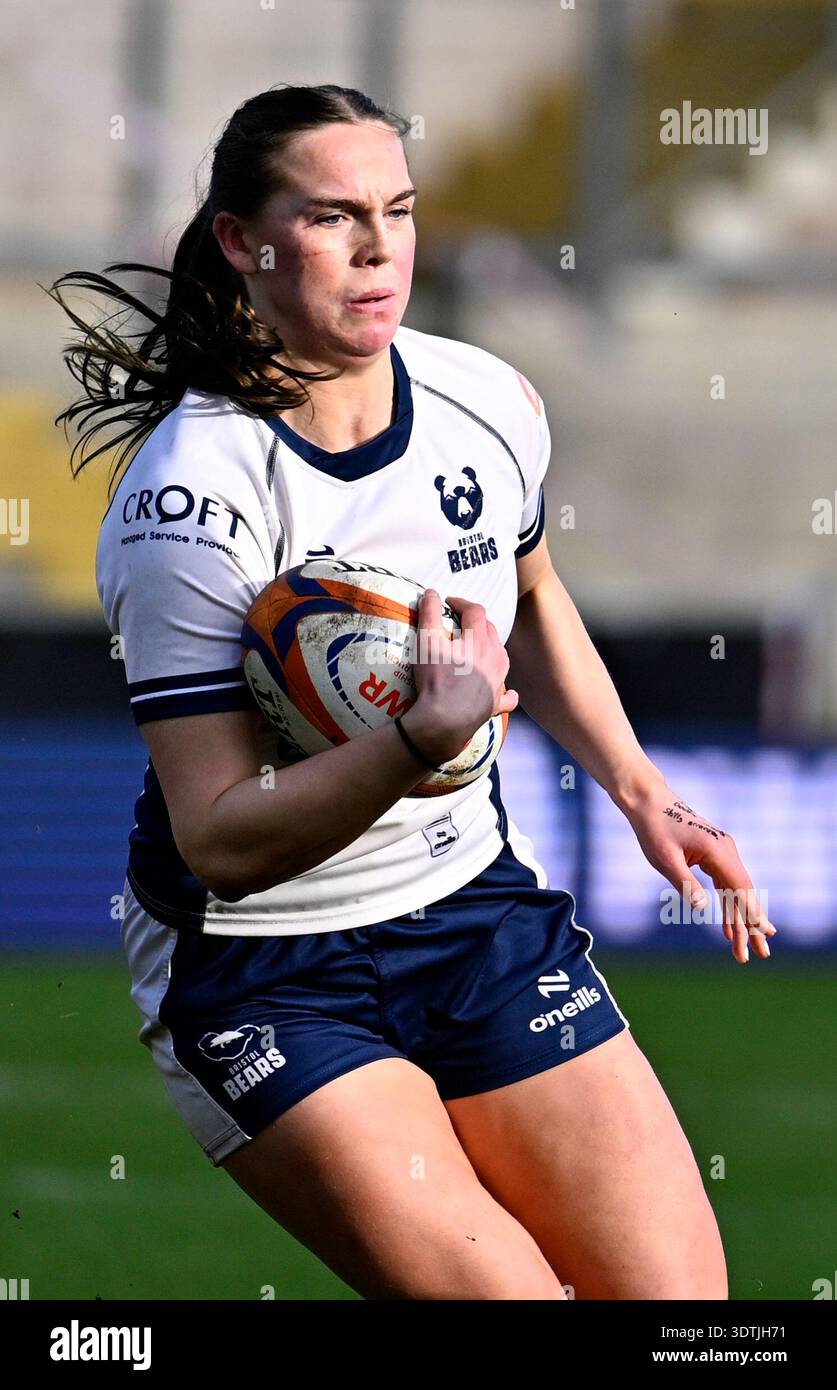 Emma Rugby Northampton ENGLAND - Emma Orr of Bristol Bears in action during the ...