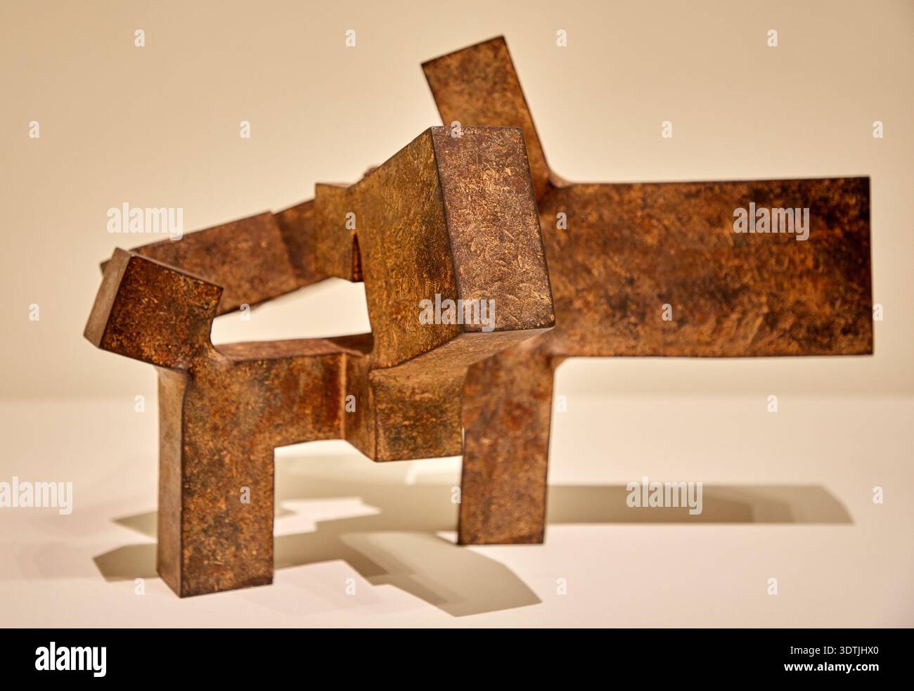 Eduardo Chillida, Around the empty space, 1964, Museo de Bellas Artes, Fine Arts Museum, Bilbao, Bizkaia, Euskadi, Spain, Europe Stock Photo