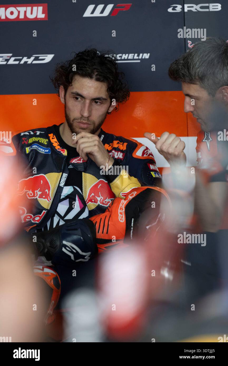 BASTIANINI Enea (ita), Red Bull KTM Tech3, KTM RC16, portrait during